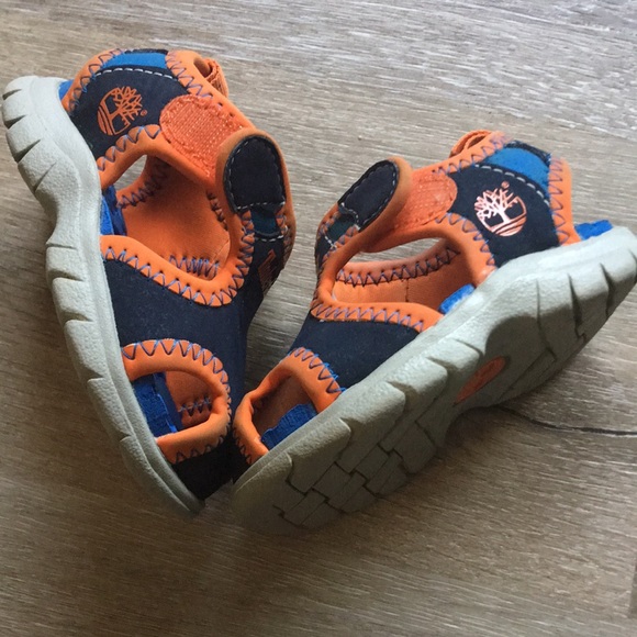 Timberland sandals size 4 baby - Picture 4 of 4